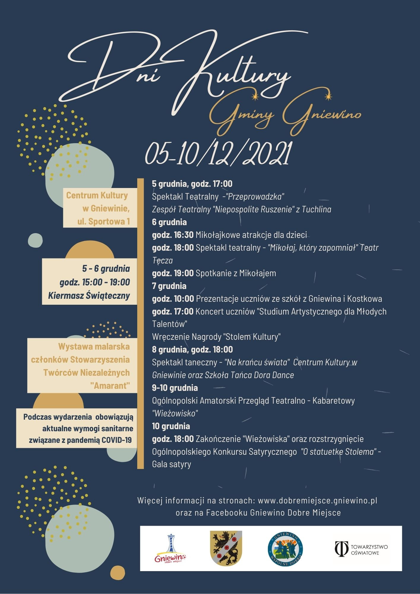 Plakat Dni Kultury Gminy Gniewino