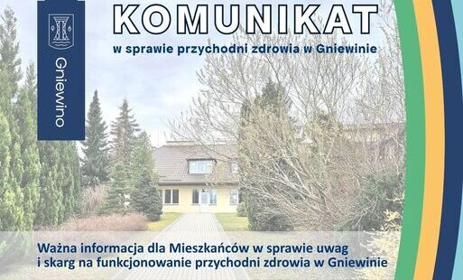 Zdjęcie do Komunikat w sprawie Przychodni Zdrowia w Gniewinie