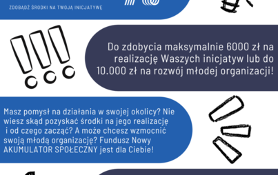Zdjęcie do Fundusz Nowy AKUMULATOR SPOŁECZNY 