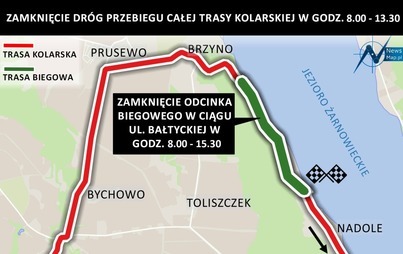 Zdjęcie do Utrudnienia w ruchu drogowym na terenie gminy Gniewino w dniu 29 maja 2022