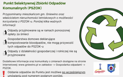 Zdjęcie do Punkt Selektywnej Zbi&oacute;rki Odpad&oacute;w Komunalnych