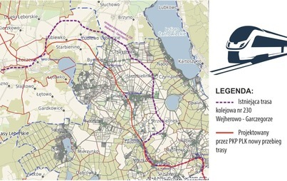Zdjęcie do Koncepcja budowy linii kolejowej  do Elektrowni Jądrowej przez Gminę Gniewino