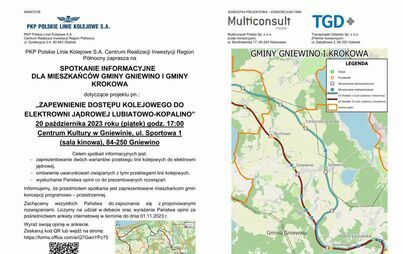 Zdjęcie do SPOTKANIE INFORMACYJNE DLA MIESZKAŃC&Oacute;W GMINY GNIEWINO I GMINY KROKOWA