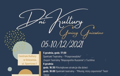 Zdjęcie do Dni Kultury Gminy Gniewino