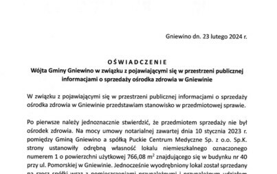 Zdjęcie do Ośrodek Zdrowia w Gniewinie
