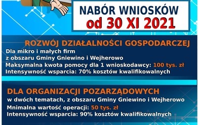Zdjęcie do W terminie 30.11 - 14.12.2021 odbędzie się nab&oacute;r wniosk&oacute;w na rozw&oacute;j działalności gospodarczej