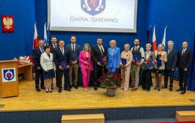 Zdjęcie do 7 maja 2024 r. odbyła się Pierwsza sesja nowo wybranej Rady Gminy Gniewino IX kadencji 