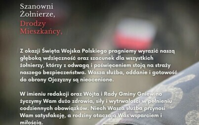 Zdjęcie do Życzenia z okazji Święta Wojska Polskiego