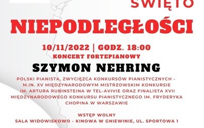 Zdjęcie do Koncert Fortepianowy Szymon Nehring