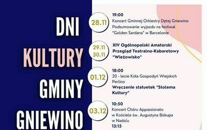 Zdjęcie do Dni Kultury Gminy Gniewino
