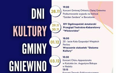 Zdjęcie do Dni Kultury Gminy Gniewino